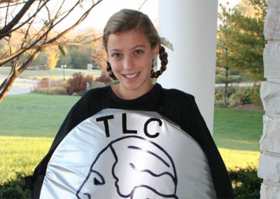 Talia - Organized Trick or Treat for the Levee Catastrophe (T.L.C.), which raised over five million dollars for victims of Hurricane Katrina.