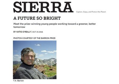A Future So Bright Sierra Club Magazine October, 2016